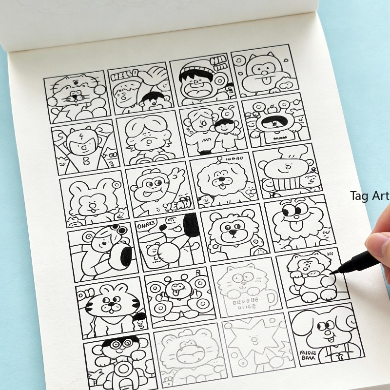 Food And Snacks Coloring Book - Livre d'images pour soulager l'anxiété, album