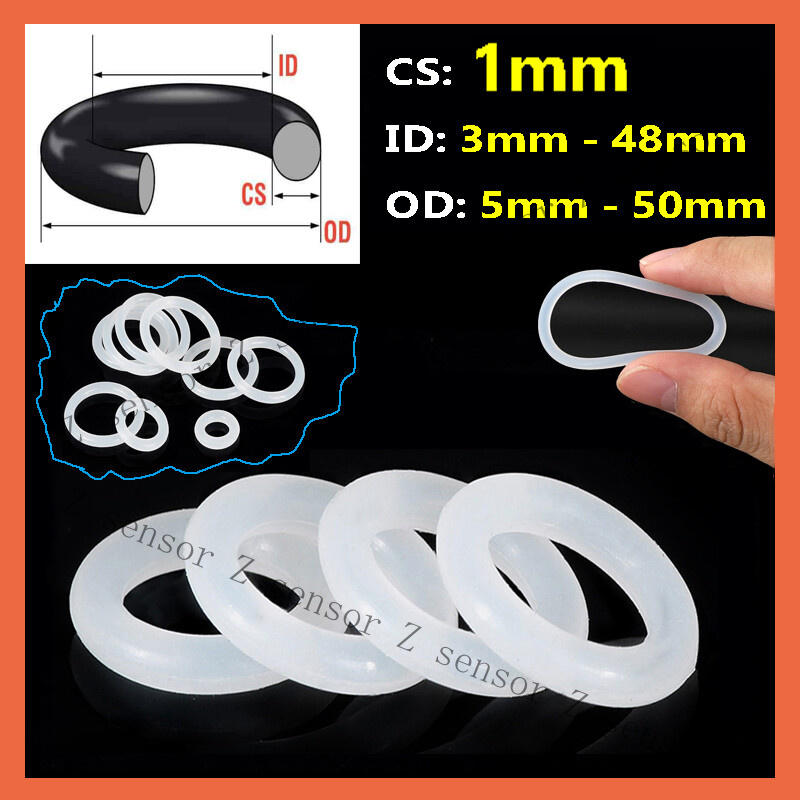 Food Z - Joints toriques en caoutchouc silicone Z+