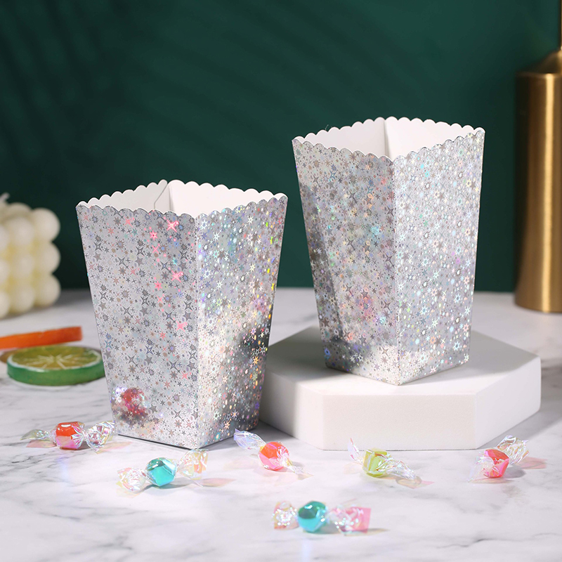 Food Snacks For Christmas - Boîte à bonbons en papier motif