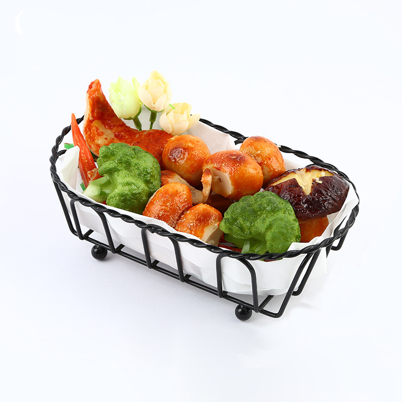 Korean Food Snacks - Mir jetable pour frites coréennes, ustensiles
