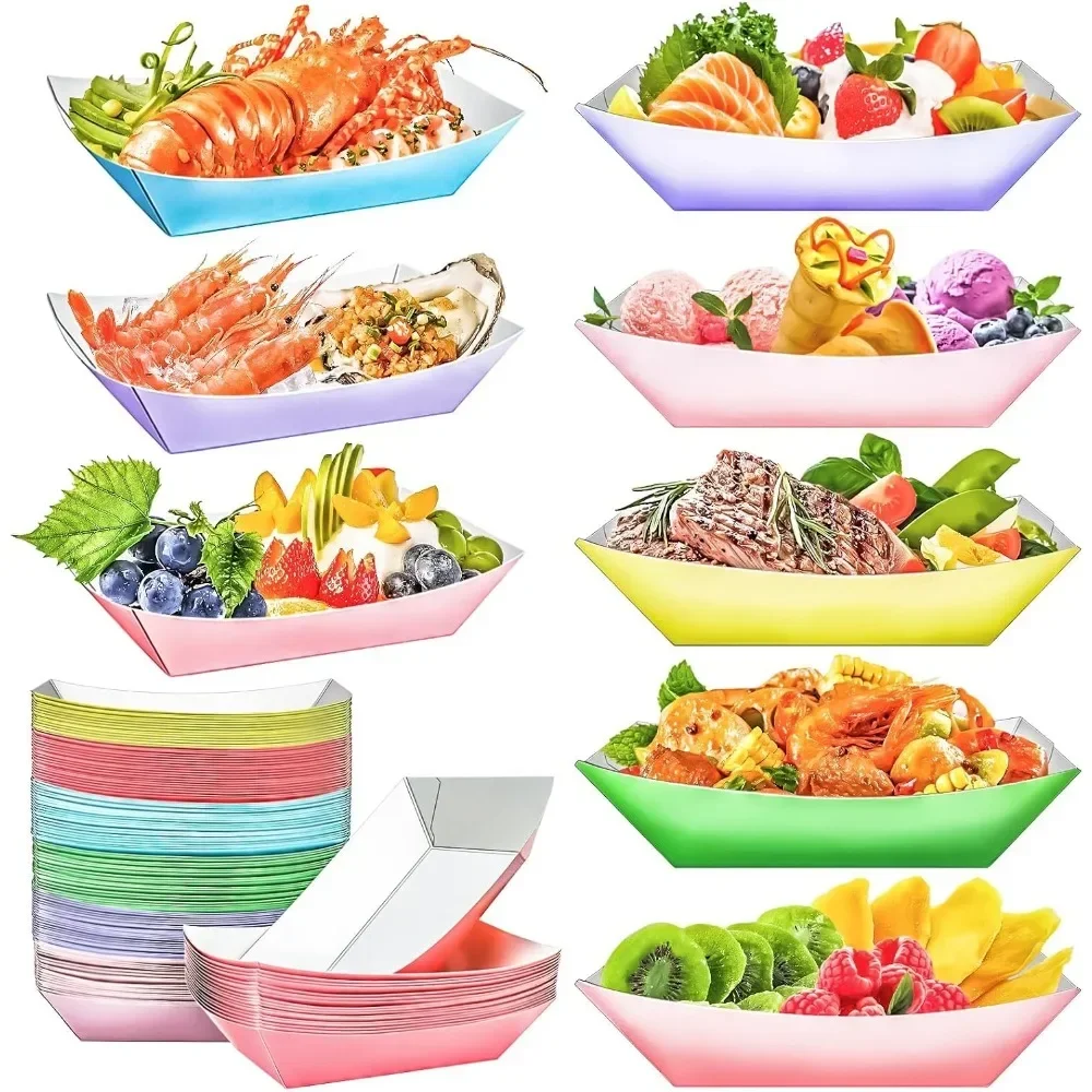 Paquet de 100 barquettes alime - Food Snacks Images avis et prix