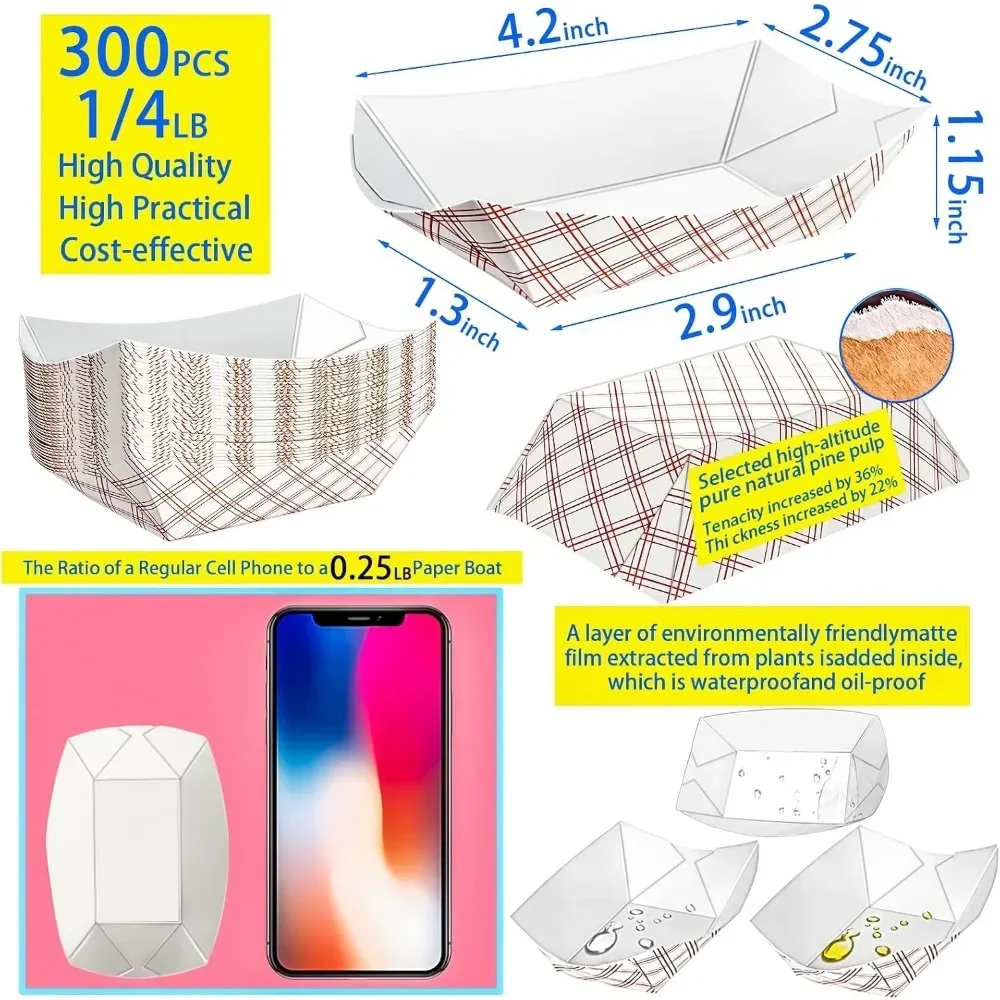 Lot de 300 barquettes alimenta - Food Snacks Images avis et prix