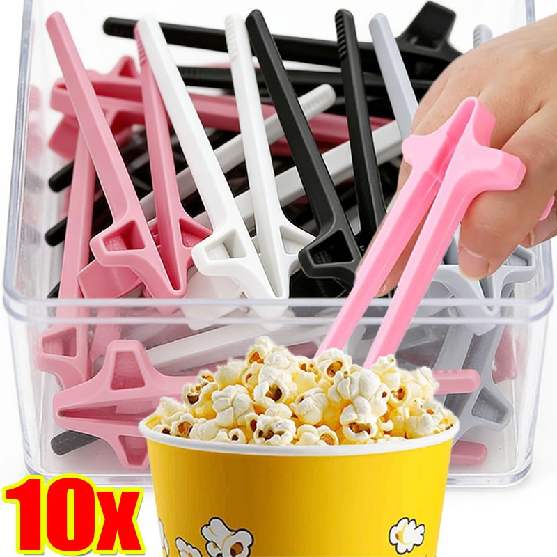 10/1PCS Pince à nourriture pou - Snacks Food Video avis et prix