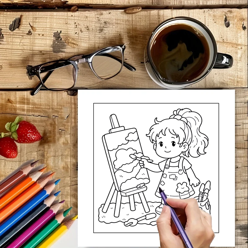 Livre de coloriage pour adulte - Food And Snacks Coloring Book avis et prix