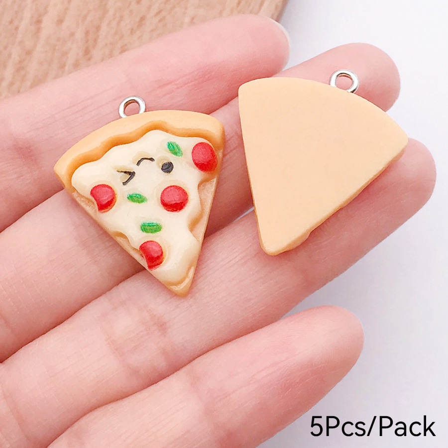 Lot de 5 pendentifs alimentair - Food Zinc avis et prix
