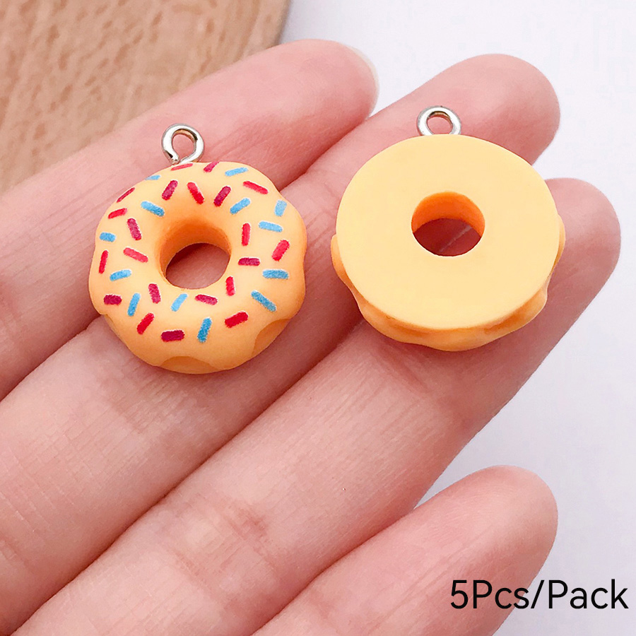 Lot de 5 pendentifs alimentair - Food Zinc avis et prix