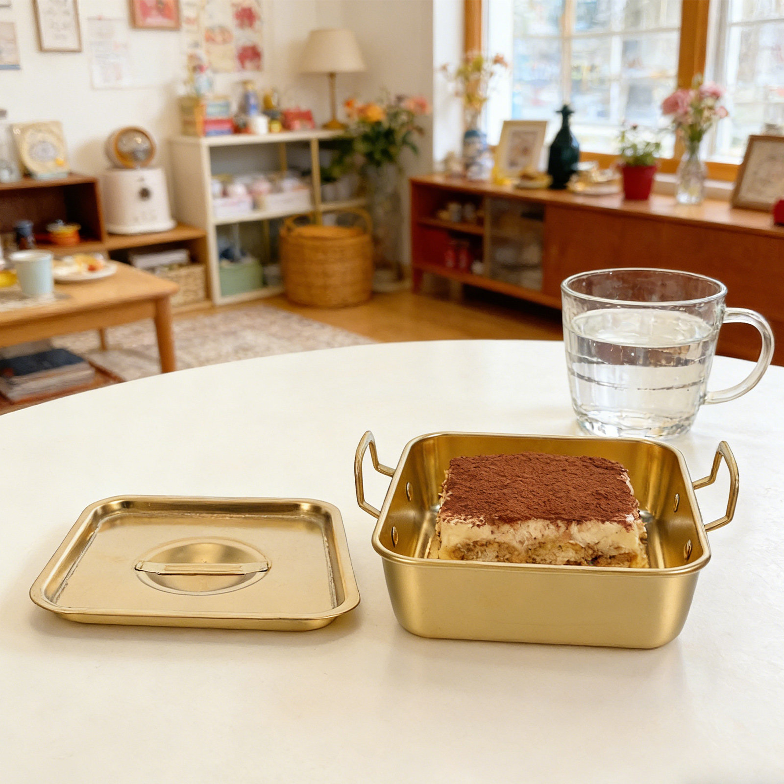 Plateau à collation carré en m - Korean Food Snacks avis et prix