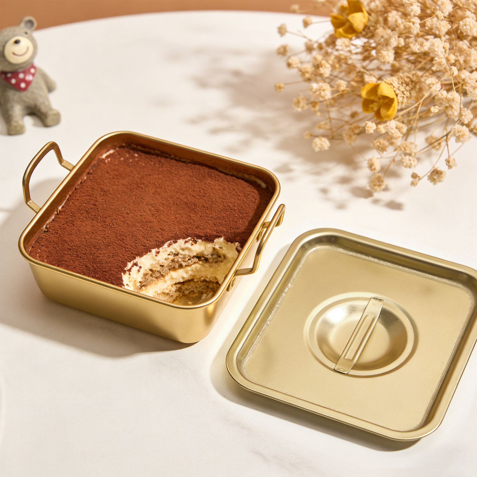 Plateau à collation carré en m - Korean Food Snacks avis et prix