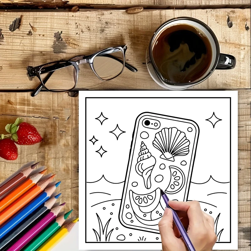 Livre de coloriage pour adulte - Food And Snacks Coloring Book avis et prix